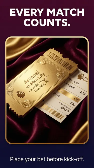 KickOdds — Live Betting & Accas Screenshot